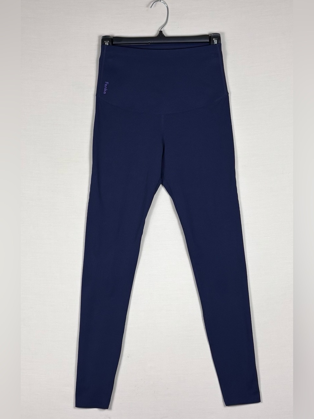 Fanka Reversible High Waisted Sculpt Leggings Blue Compression Yoga Pants
